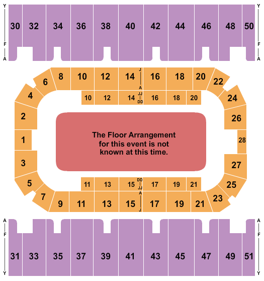 First Interstate Arena PBR Seating Chart